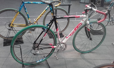 Mick Ives bike in the gallery