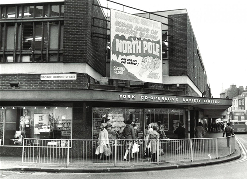 York Co-operative Department Store- Super Rides on Santa