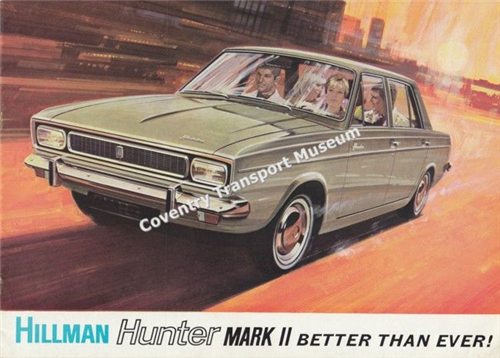 Sales Brochure - Hillman Hunter Mk.II