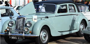 Classics wowed at Hinckley Motorshow