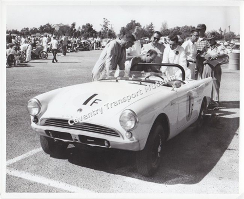 Photograph - Sunbeam Alpine at Riverside